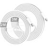 ZMHPJQ Cavo IPhone USB C Lightning, Cavo di Ricarica Rapida certificato MFI, Cavetto USB C Lightning 2M+3m 2Pezzi Per IPhone 14/13/13pro/12/12 Pro/Max/Mini/11/11 Pro/Max/Xs Max/Xs/8/8 Plus/7/6s/6 Plus/Ipad
