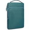 HYZUO 13,3-14 Pollici Borsa Laptop per MacBook Pro 14 M4 M3 M2 M1, MacBook Air/Pro 13,3, 13,8/13,5 Surface Laptop/Book, Custodia per Notebook per 13 Dell Lenovo ThinkPad HP Asus Acer, Verde Scuro