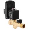 FTVOGUE G1/2 DN15 Rubinetto Di Scarico In Ottone Programmabile, Valvola di Scarico Elettronica Per Compressore D'aria(AC 220V)