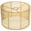 Osasy Paralume vintage in rattan, intagliato a tamburo, per lampada da terra, lampada a sospensione, lampada da tavolo, lampada da soffitto