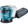 Makita, Batteria-, Levigatrice orbitale 18,0V in MAKPAC, incl. 1 batteria 1,5 Ah, caricabatterie non incluso