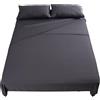 Flowen Set Lenzuola Letto Matrimoniale King Size 180x200 cm 4pz Set Completo Lenzuolo Letto Piatto, Coprimaterasso con Angoli e Federe 50x80 in Morbida Microfibra Spazzolata Anti-Acaro Lavabile in Lavatrice