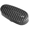 Generico Boita 2.0 Coperchio Molleggio Forcella - Coprimozzo compatibile con Vespa 50-90 - 125 Carbonio Nero Lucido