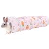 Qkbuza Tunnel di piccoli animali, tunnel coniglietti per conigli indoor | Pipa per animali domestici interni | Tunnel coniglietto pieghevole conigli portatili giocattoli gatti per cavie gattini
