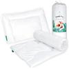 FH FAM' HOME HOME COSINESS FAM' HOME set di biancheria da letto per bambini Cheeky Fox, piumone 90 x120 bambini e cuscino 40x60 | Qualità certificata Oeko-tex Standard 100 | Realizzato in UE | Adatto per letto 70x140cm