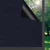 FEILAYS Nero Pellicola oscurante per finestre, opaca Pellicola per Vetri per Privacy, resistente ai raggi UV e protezione solare per camera Ufficio, Bagno, Camera da Letto,Blocca la Luce,30 x 400 cm