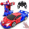 Yellcetoy Transform Macchina Telecomandata Giocattoli, Spider Auto Robot con Gesti della Mano Sening Luce lampeggiante Musica ed Effetto Sonoro, 2,4G RC Cars con Batterie Regalo per Bambini 3-10 Anni