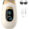 Generico Lumina Lumisilk, Lumisilk Lumina Luce Pulsata, Con Luce Pulsata 2 in 1 per Donna E Uomo, Epilazione Viso, Bikini E Corpo, Tecnologia Avanzata per Risultati Duraturi