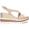 Nero Giardini E513520D Sandali Donna in Pelle - Bianco 39 EU