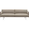 Muuto - Divano 3 posti o più Outline - Beige - Piume - Designer Anderssen & Voll