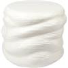 BROSTE COPENHAGEN - Tavolino d'appoggio Earthernware - Bianco - Gres smaltato