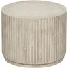 BROSTE COPENHAGEN - Tavolino Rillo - Beige - Fibra d'argilla