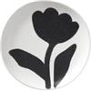 BROSTE COPENHAGEN - Piatto per dolcetti Flora - Nero - Gres