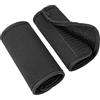 Your Day Mate Protezione per cintura per seggiolone e seggiolino, 2 pz, Nero, copertura in morbido neoprene con chiusura in Gancio ad Anello, cuscinetto per cintura a 5 punti, cintura a 3 punti