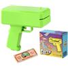 Generico Macchina sparasoldi, contanti spray portatile | Sparatutto con soldi,Macchina da soldi Make It Rain Sparatutto giocattolo, per feste di film di gioco, giocattolo sparatutto con dispenser di banconote