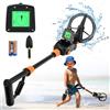 Couleeur Metal Detector Bambini, Metal Detector Portatile con Display LCD e Lstruzioni Sonore, ad alta precisione con bobina di ricerca impermeabile, per bambini o principianti