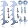 Adefol Artiglio con Viti per Stihl MS170 MS180 017 018 Motosega, Ferma Artiglio e Viti Abbinate + Tendicatena + Borchie e Dadi Accessorio Professionale Kit Ricambi 8 in 1