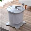 KOKMAT Lavatrice Manuale Portatile, Combinazione di Mini Lavatrice E Asciugatrice Non Elettrica, Lavatrice Manuale Compatta, Adatta per Dormitorio/Appartamento/Campeggio/Veicolo Ricreativo