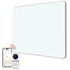 Hocosyme Pannello Radiante Infrarossi Bicchiere 400W con telecomando,Stufa Elettrica Infrarossi 50x60 CM con protezione da surriscaldamento - WIFI (Tuya Smart) - Bianco