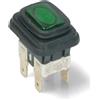 Didiesse Ricambi Didiesse Frog - Interruttore Spia Bipolare Verde Accensione FR039
