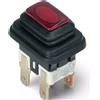 EcoPrice® ECOPRICE Ricambi Didiesse Frog - interruttore Spia Bipolare Rosso FR003