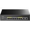 CUDY Switch Gigabit PoE+ 10 Porte
