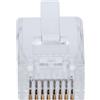 Intellinet Confezione 50 plug modulari RJ45 passanti Cat6 FastCrimp