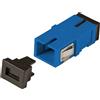 OEM Adattatore a Bussola Keystone SC Simplex Monomodale OS2 Blu