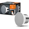 LEDVANCE SMART+ ELICPSE applique da esterno WiFi 10W 850lm grigio, luce bianca calda (3000K) e 16 milioni di colori, acciaio inossidabile, controllo da app, compatibile con Amazon, Google, ecc.