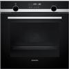 Siemens HB578GBS3, iQ500, forno da incasso 60 x 60 cm, activeClean pirolisi autopurificante, display TFT, aria calda 3D, riscaldamento rapido, cookControl40 programmi automatici, softMove, acciaio