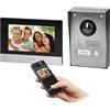 Hikvision Video Citofono 2 Fili Kit Completo Monofamiliare 7 Full HD Videocitofono Smart Montaggio a Superficie o a Incasso IP65 Sistema di Controllo degli Ingressi di Alta Qualità