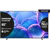 SAMSUNG Smart TV 85'' UE85U7000FUXZT Crystal UHD 4K, Crystal 4K Processor, HDR, Smart Experience, OTS Lite & Adaptive Sound, Metal Stream Design, 2025, 85, 2025 U7000