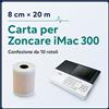 Carta per ECG Zoncare iMac 300 - 10 rotoli - 8 cm x 20 m