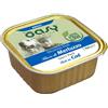 OASY 150 gr Oasy Alimento Completo Cibo Umido Delizioso Patè per Cani Adulti di Tutte le Taglie Ricco di Merluzzo Grain e Gluten Free