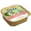 OASY 100 gr Oasy Alimento Completo Cibo Umido Delizioso Patè Adult per Gatti Adulti Ricco di Salmone in Vaschetta Grain e Gluten Free