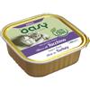 OASY 100 gr Oasy Alimento Completo Cibo Umido Delizioso Patè Adult per Gatti Adulti Ricco di Tacchino in Vaschetta Grain e Gluten Free