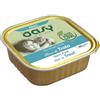 OASY 100 gr Oasy Alimento Completo Cibo Umido Delizioso Patè Adult per Gatti Adulti Ricco di Trota in Vaschetta Grain e Gluten Free