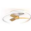 Mantra Ocean lampada da soffitto 1x60 W bianco-legno 8235