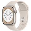 Apple Watch Series 8 GPS 41mm Alluminio Galassia Smartwatch Fitness Tracker