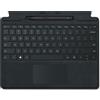 Microsoft Tastiera Surface Pro con Touchpad Nero Alcantara Compatibile Pro 8/9/10/X