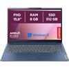 Lenovo IdeaPad Slim 3 Notebook 15.6" AMD Ryzen 5 16GB RAM 1TB SSD Full HD
