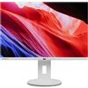 Lenovo C24d20 Monitor 24" Full HD IPS 60Hz Grigio e Bianco HDMI DisplayPort VGA