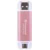 Transcend SSD esterno 1TB USB-A a USB-C 3.2 Gen 2 10Gbit/s Rosa ESD310