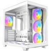 Antec C5 Case per PC Midi Tower Bianco con 7 Ventole ARGB ATX/ITX/mATX