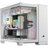 Corsair 2500X Midi Tower Bianco Case Corsair Micro-ATX 2500X Vetro Temperato Bianco