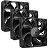 Corsair iCUE LINK RX120 Ventole PWM 120mm Tripla Confezione 2100 RPM