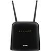 D-Link DWR-960 Router Wireless 4G LTE Dual-band Gigabit Ethernet Portatile Nero