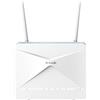 D-Link G415E Router Wi-Fi 6 Dual-band 4G LTE 1201 Mbps 3 porte LAN Blu e Bianco