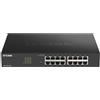 D-Link DGS-1100-16V2 Switch di Rete Gestito L2 16 Porte Gigabit Ethernet Nero