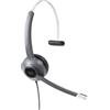 Cisco Auricolare Cablato a Padiglione per Ufficio, Monofonico, USB/3.5mm, Nero/Grigio